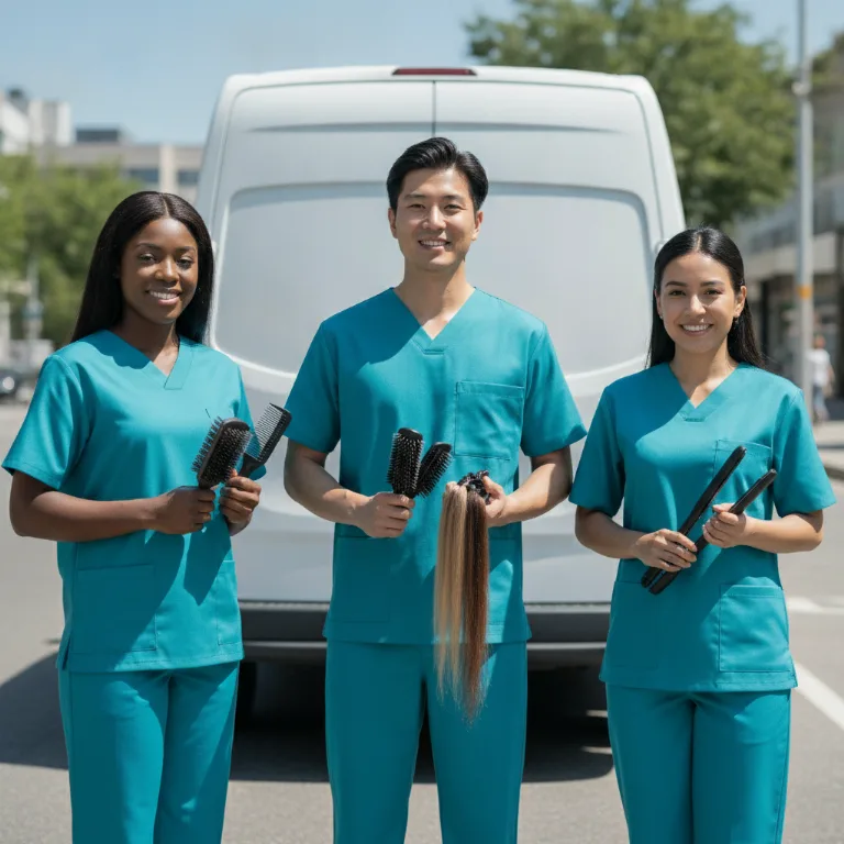 Hair Extensions team in Costa Mesa
